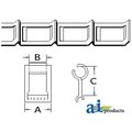 A & I Products 52 Steel Detachable Chain (10 ft) 8" x8" x1.2" A-52